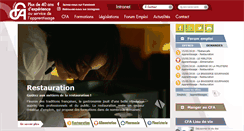 Desktop Screenshot of cfa-groisy.com